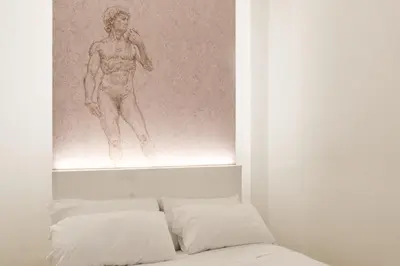 Letto o letti in una camera di Luxury Suite - 5 minutes walk from the Duomo