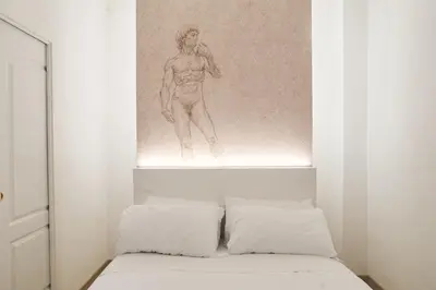 Letto o letti in una camera di Luxury Suite - 5 minutes walk from the Duomo