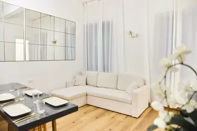 Area soggiorno di Luxury Suite - 5 minutes walk from the Duomo
