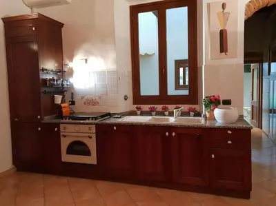 Cucina o angolo cottura di Charming Garden in Florence