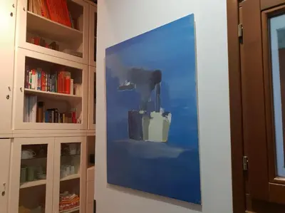 Biblioteca nell'appartamento