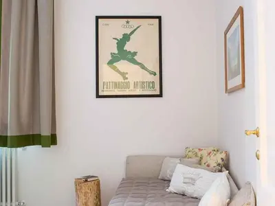 Letto o letti in una camera di Apartments in Florenz - Toskana 50131