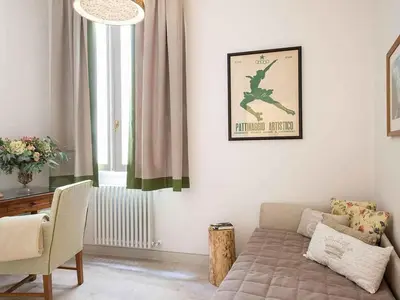 Area soggiorno di Apartments in Florenz - Toskana 50131