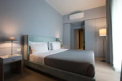 Letto o letti in una camera di La Torre dei Salterelli