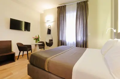 Letto o letti in una camera di La Torre dei Salterelli