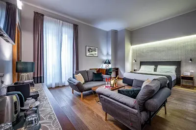 TV o dispositivi per l'intrattenimento presso Antico Centro Suite