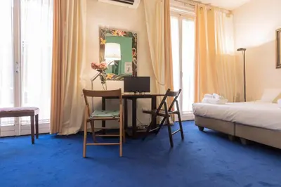 Letto o letti in una camera di Ponte Vecchio Living