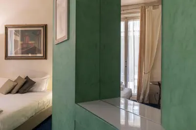 Letto o letti in una camera di Ponte Vecchio Living