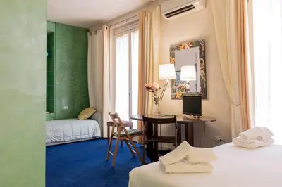 Letto o letti in una camera di Ponte Vecchio Living
