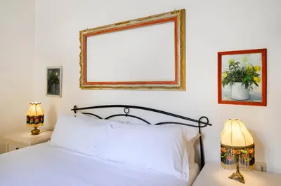 Letto o letti in una camera di Romantic Ponte Vecchio