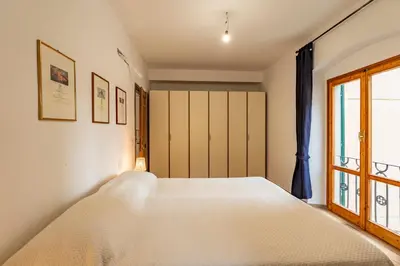 Letto o letti in una camera di Elena's Apt with Lodge, near the Center
