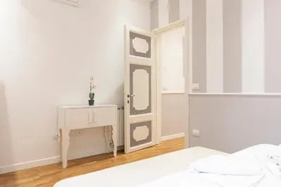 Letto o letti in una camera di Fiesolana Comfortable Loft