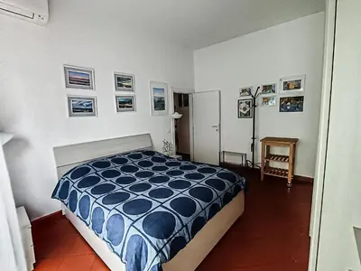 Letto o letti in una camera di Cozy art studio