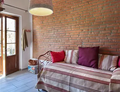 Letto o letti in una camera di Podere La Casuccia