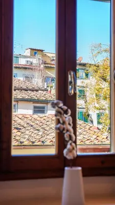 Balcone o terrazza di Santa Croce Historic Loft with a View