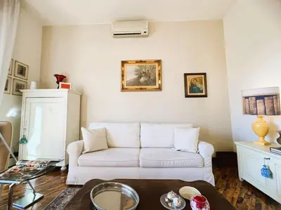 Area soggiorno di Verrazzano House Florence