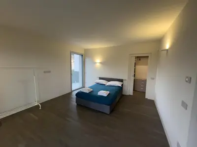 Letto o letti in una camera di Villa Aria - Firenze Settignano