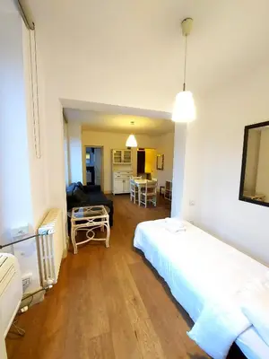 Letto o letti in una camera di Leone Apartment