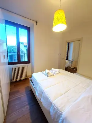 Letto o letti in una camera di Leone Apartment