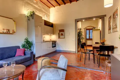 Area soggiorno di Minnesota Apartment by Mamo Florence