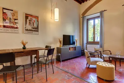 TV o dispositivi per l'intrattenimento presso Minnesota Apartment by Mamo Florence