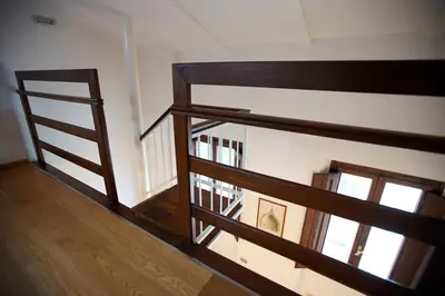 Letto o letti in una camera di Ampio bilocale centralissimo, Firenze