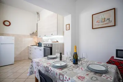 Cucina o angolo cottura di Casa Belfiore