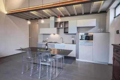 Cucina o angolo cottura di Apartments Florence Pepi attic