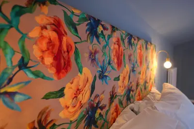 Letto o letti in una camera di B&B Magnolia
