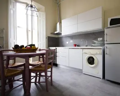 Cucina o angolo cottura di Appartamento del Bobolino