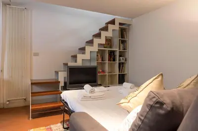 TV o dispositivi per l'intrattenimento presso Santa Croce Cozy Duplex
