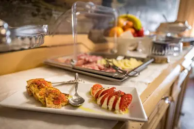 Cibo presso il bed & breakfast o nelle vicinanze