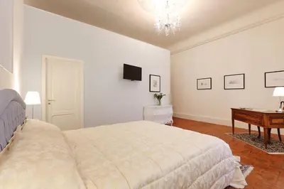 Letto o letti in una camera di Dimora Bandinelli