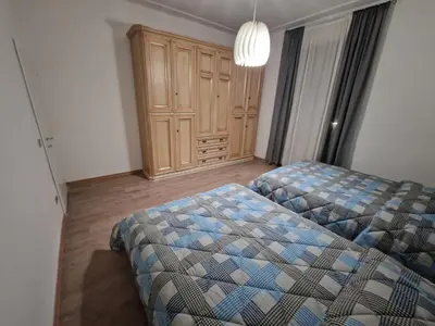 Letto o letti in una camera di Appartamento Moka