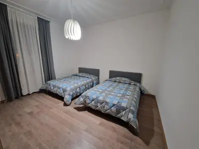 Letto o letti in una camera di Appartamento Moka