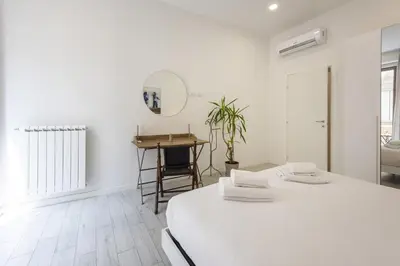 Letto o letti in una camera di La casa di Gaia