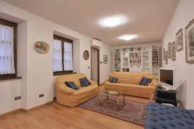 Area soggiorno di Florence old town apartment
