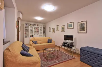 Area soggiorno di Florence old town apartment