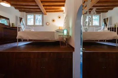 Letto o letti in una camera di Charming Apartment in the Heart of Santo Spirito