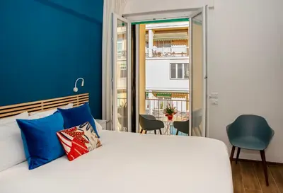 Letto o letti in una camera di Florentia Boutique