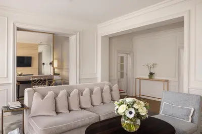 Area soggiorno di Lungarno Luxury Apartments - by Lungarno Collection