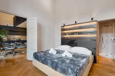 Letto o letti in una camera di Via Venezia 10 - Apt Maison - Luxury and Design in Florence Heart with Private Parking