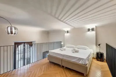Letto o letti in una camera di Via Venezia 10 - Apt Maison - Luxury and Design in Florence Heart with Private Parking