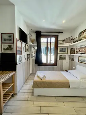 Letto o letti in una camera di Guest House Biffi Simone