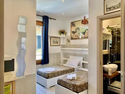 Area soggiorno di Guest House Biffi Simone
