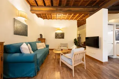 TV o dispositivi per l'intrattenimento presso Via dei Pilastri, 44 - Charming and Cozy Apartment in Florence Historic Cente