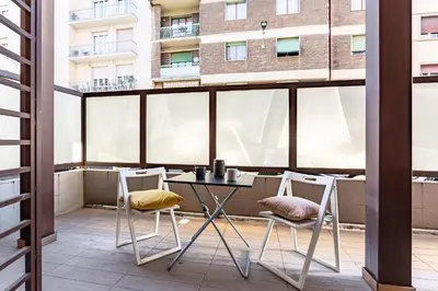 Balcone o terrazza di GuestHost - Florence Cozy Apartment with Small Terrace