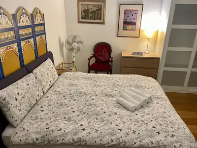 Letto o letti in una camera di Colonna