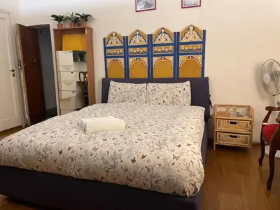 Letto o letti in una camera di Colonna