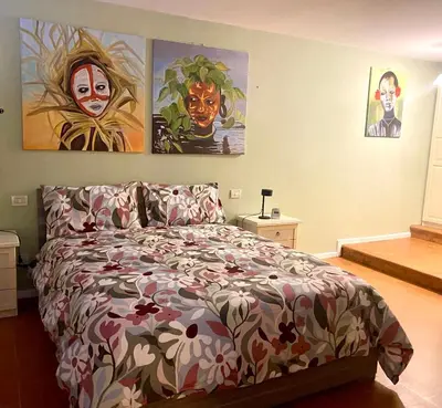 Letto o letti in una camera di La casa di Sophie